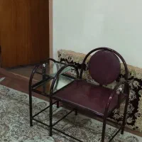 میز تلفن فلزی