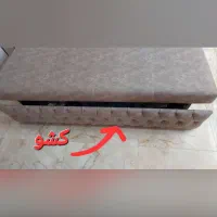 مبل تخت خواب شو|تشک تختخواب|رشت, سیا اسطلخ|دیوار