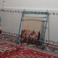 دار گلیم همراه دفین یه کم نخ