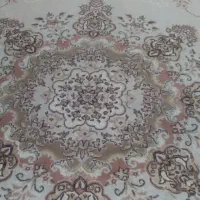 قالی ۶متری گل برجسته نخ ابریشم