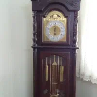 ساعت ایستاده تمام چوب