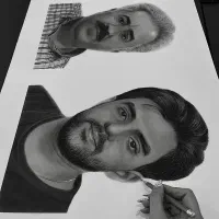 اموزش سیاهقلم ،طراحی،سفارش چهره