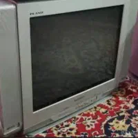 تلویزیون+گیرنده دیجیتال+میز تلویزیون