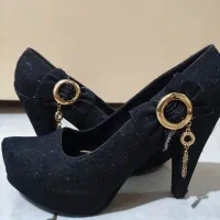 کفش مجلسی مخمل زنانه سایز 37|کیف، کفش، کمربند|مشهد, نرگس (شهرک غرب)|دیوار