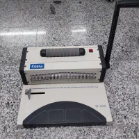 دستگاه سیمی مارپیچ پانچ صحافی فنرزن کتاب کبری m400