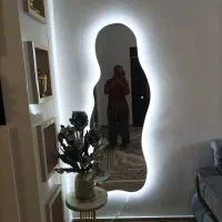 انواع اینه های  قدی قاب دار ،ساده و بک لایت|آینه|سنندج, |دیوار