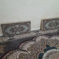 دو عدد قالی ۱۲ متری، ۸ عدد پشتی|فرش|خرمشهر, |دیوار