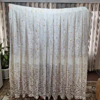 سه عدد پرده حریر نو نو