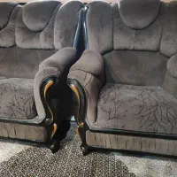 مبل نیم ست راحتی در حد نو|مبلمان خانگی و میز عسلی|کرج, اصفهانیها|دیوار