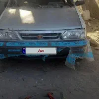 پراید نقره ای