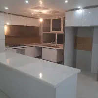 کابینت های گلس سفید اکلیلی وسیلورترک|مصالح و تجهیزات ساختمان|تهران, خلیج فارس|دیوار