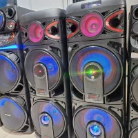 اسپیکرهای دوقلو و تک سیم مستقیم و شارژی|سیستم صوتی خانگی|بروجرد, |دیوار