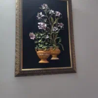 قاب عکس|تابلو فرش|قم, هفت تیر|دیوار