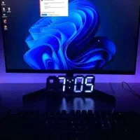 ساعت دیجیتال هوشمند رومیزی LED (سنسور نوردار)