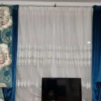 پرده ودو عدد والان