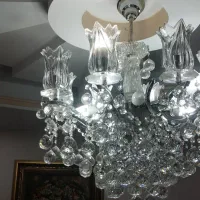 لوستر کریستال ۸شاخه|لوستر و چراغ آویز|تهران, نارمک|دیوار