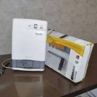 بخاری برقی . فن دار