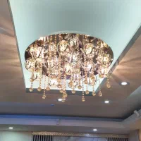 لوستر کریستالی هالوژنی