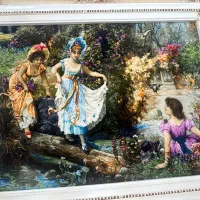 تابلو فرش دستباف|تابلو فرش|تنکابن, |دیوار