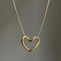 گردنبند قلب دفرمه