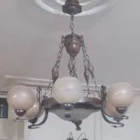 لوستر  چوبی  سالم در حد نو