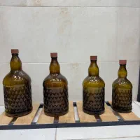 بطری شیشه ای بلور