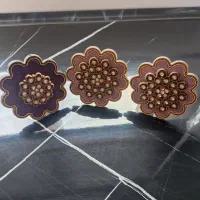 ۳عدد گل پرده