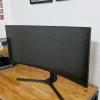مانیتور شیائومی 34 اینچ کرو درحد نو نو با باکس