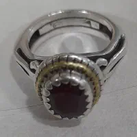 انگشتر یاقوت معدنی