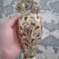 دیوارکوب برنجی|کلکسیون اشیاء عتیقه|ابهر, |دیوار