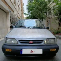 پراید مدل ۸۵ نقره ای