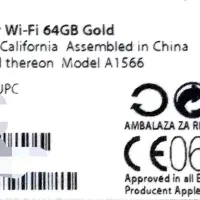 iPad Air 2 wi-fi 64 GB Gold|تبلت|فردیس, شهرک سپاه|دیوار