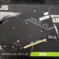 ASUS TUF GTX1650 4GB GDD6|قطعات و لوازم جانبی رایانه|تهران, خاک سفید|دیوار