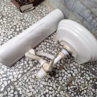 سنگ روشویی با شیر اهرمی سالم|لوازم سرویس بهداشتی|ساری, |دیوار