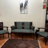 نیم ست ۴نفره شیک چوبی آنتیک