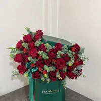باکس گل رز کد ۱۵۹۸ گلاریس
