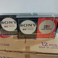نوار کاست خام سونی اصل ژاپن آکبند