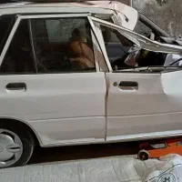 تصادفی پراید 111|خودرو سواری و وانت|ساوه, |دیوار