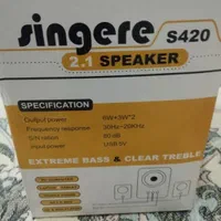 اسپیکر singere s420 ساخت کشور چین|قطعات و لوازم جانبی رایانه|تهران, شهرک نفت|دیوار