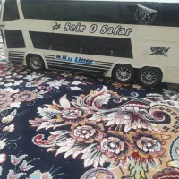 اسباب بازی اتبوس سفید لامبورگینی سبز