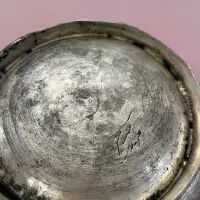 کاسه مسی بسیار قدیمی طرح بته جقه|کلکسیون اشیاء عتیقه|قم, پردیسان|دیوار