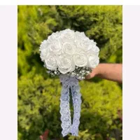 دسته گل عروس داماد|گل مصنوعی|بیرجند, |دیوار