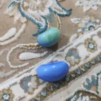 سنگ عقیل آبی و فیروزه اصل