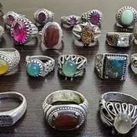 کلکسیون انگشتر نقره زیبا گرمی قیمت مناسب|جواهرات|پاکدشت, پاکدشت (مامازند)|دیوار