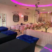 اجاره لاین ناخن مژه کراتین فیبروز کوتاهی رنگ میکاپ