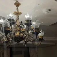 لوستر ۱۲شاخه|لوستر و چراغ آویز|اصفهان, جلفا|دیوار