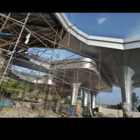 جوشکاری ونصب تابلو کامپوزیت وشیروانی وکازب