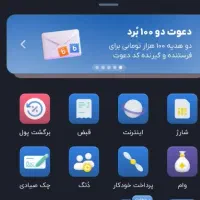 صد هزار  جایزه بلو بانک