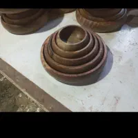 سینی چوبی|ظروف سرو و پذیرایی|قم, قلعه صدری|دیوار