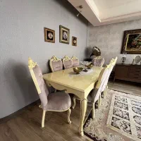 مبلمان ۷نفره ونهار خوری ۸نفره کلاسیک